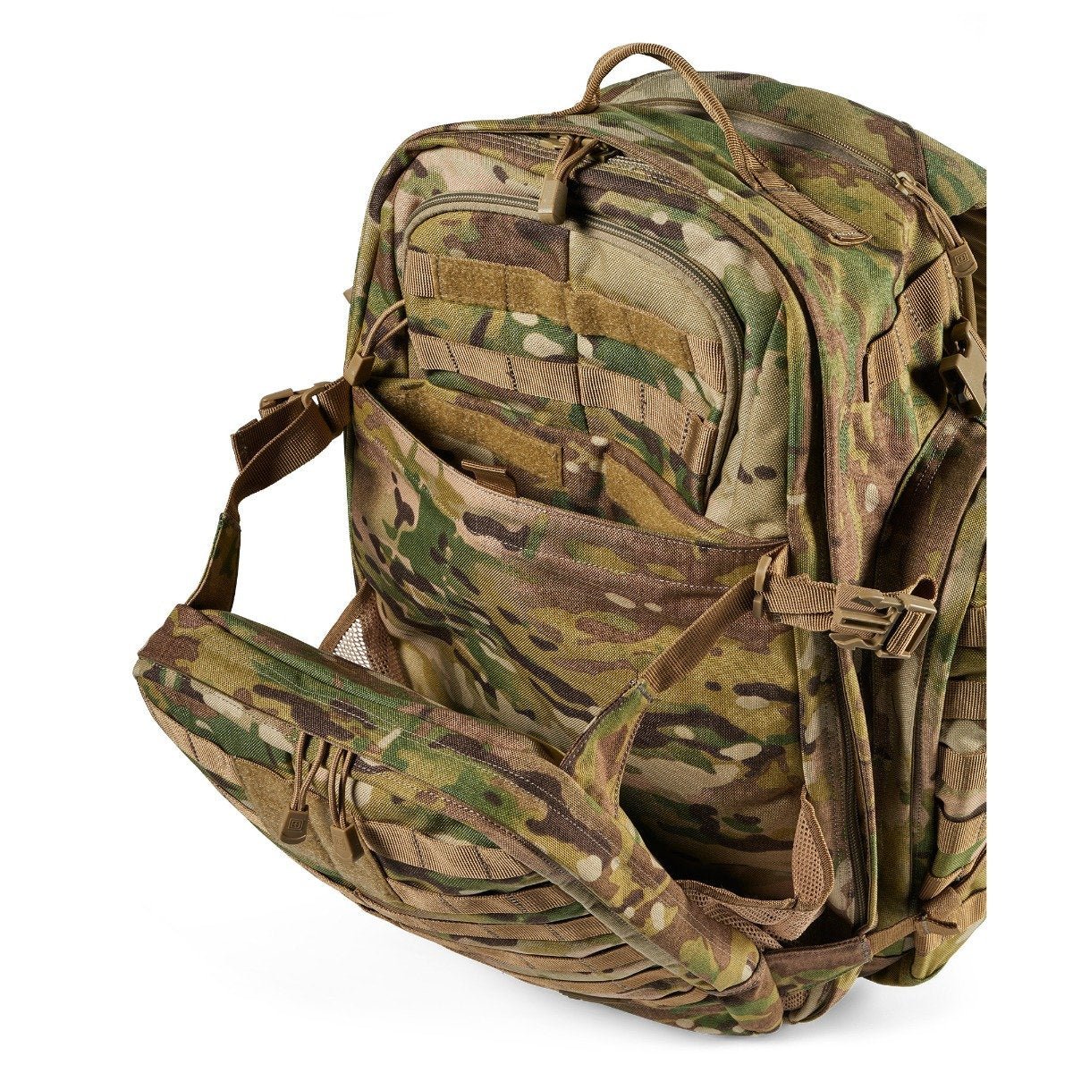 Sac à dos 5.11 Tactical RUSH 72 2.0 55 L en nylon 1050D avec arceau aluminium