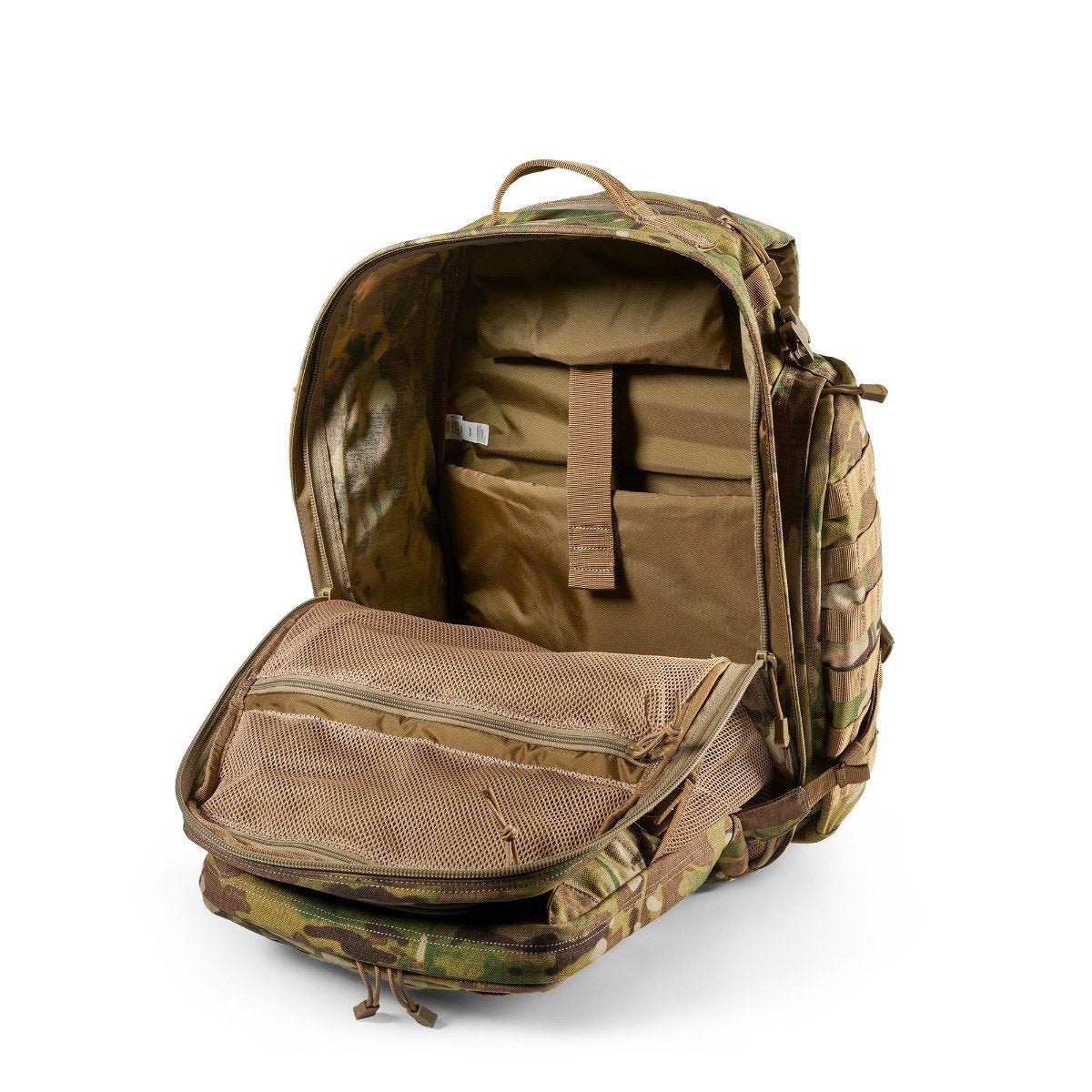 Sac à dos 5.11 Tactical RUSH 72 2.0 55 L en nylon 1050D avec arceau aluminium