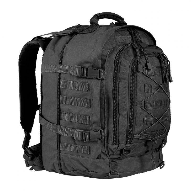 Sac à dos Ares modulable 45/60L à soufflet, dos rigide et système MOLLE, environ 2 kg