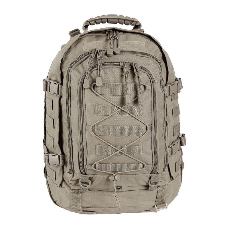 Sac à dos Ares modulable 45/60L à soufflet, dos rigide et système MOLLE, environ 2 kg