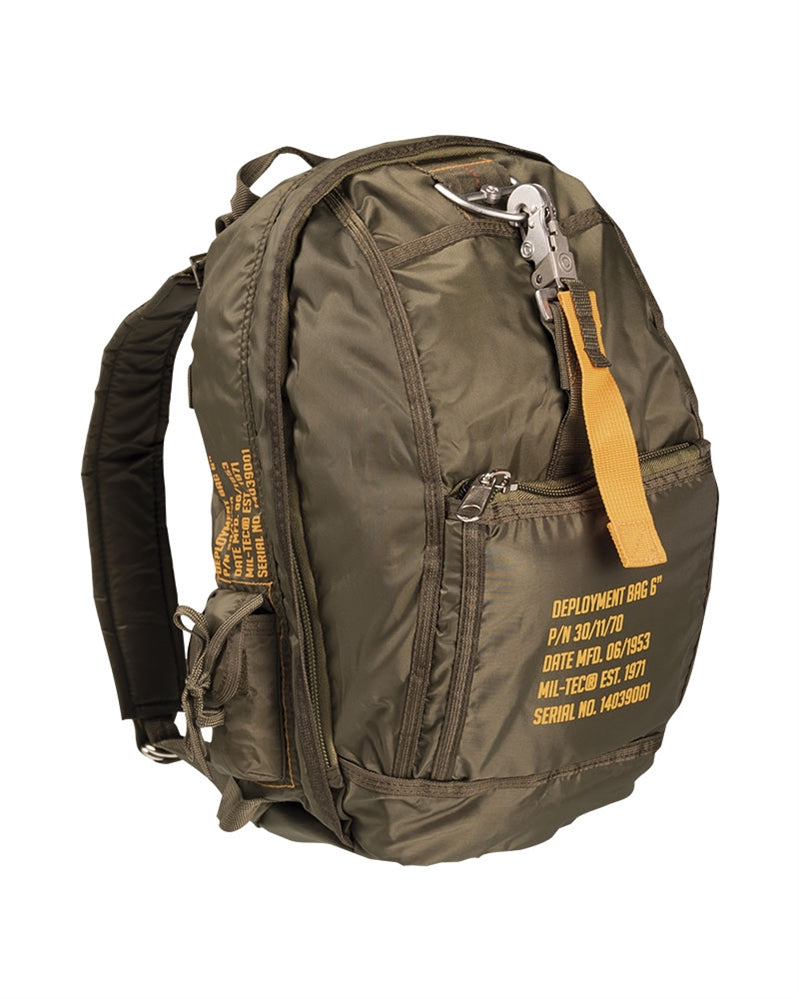 Sac à dos Deployment Bag 6 Mil-Tec en nylon 44 x 30 x 12 cm pour 630 grammes