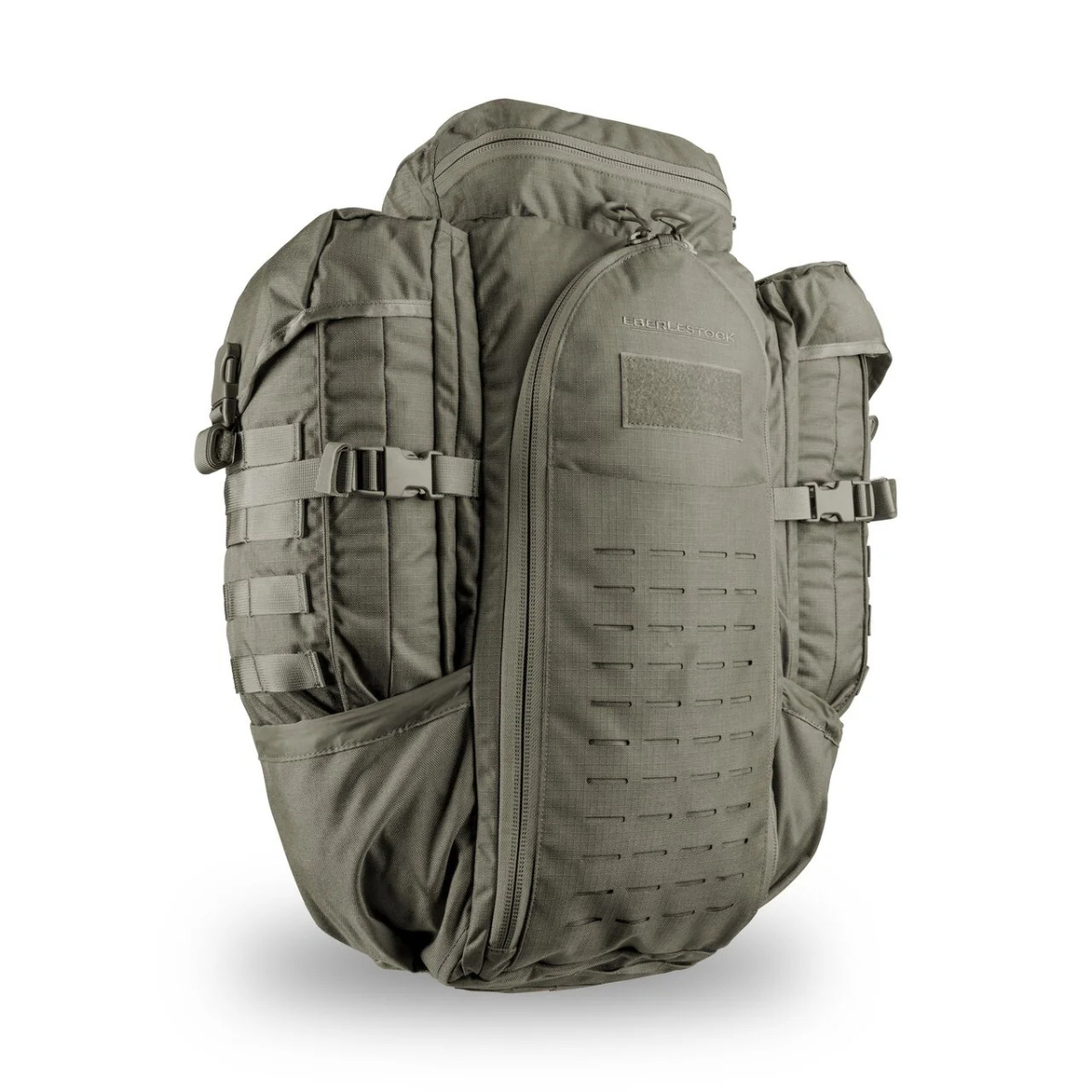 Sac à dos tactique Eberlestock Halftrack 43 L compatible radio PRC-117 avec housse de pluie
