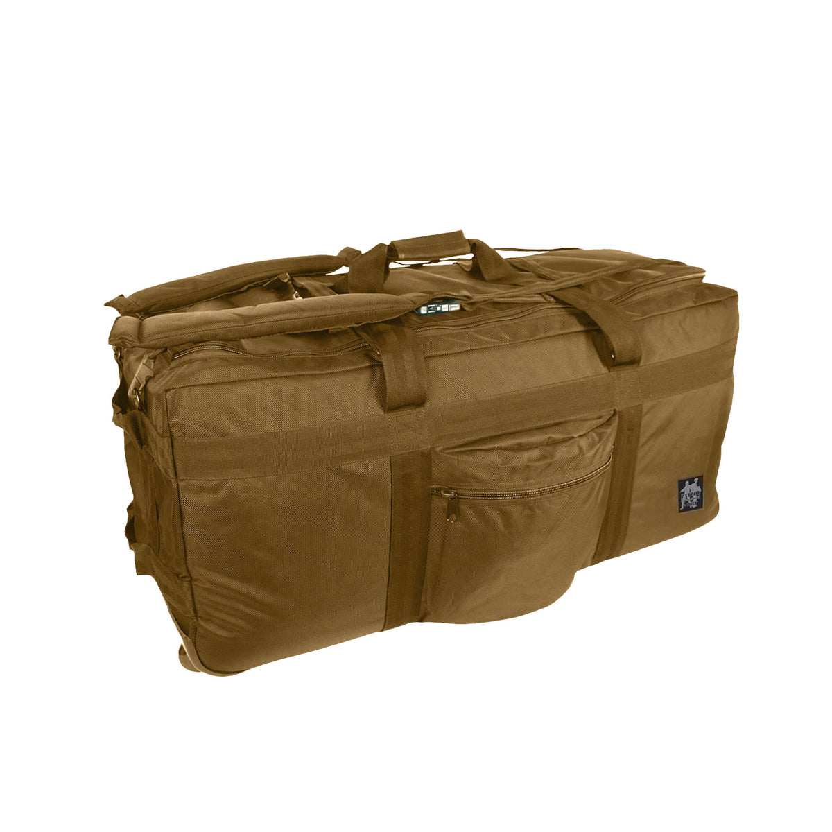 Sac cargo Opex 182 litres en polyester 900D déperlant à roulettes et bretelles rembourrées