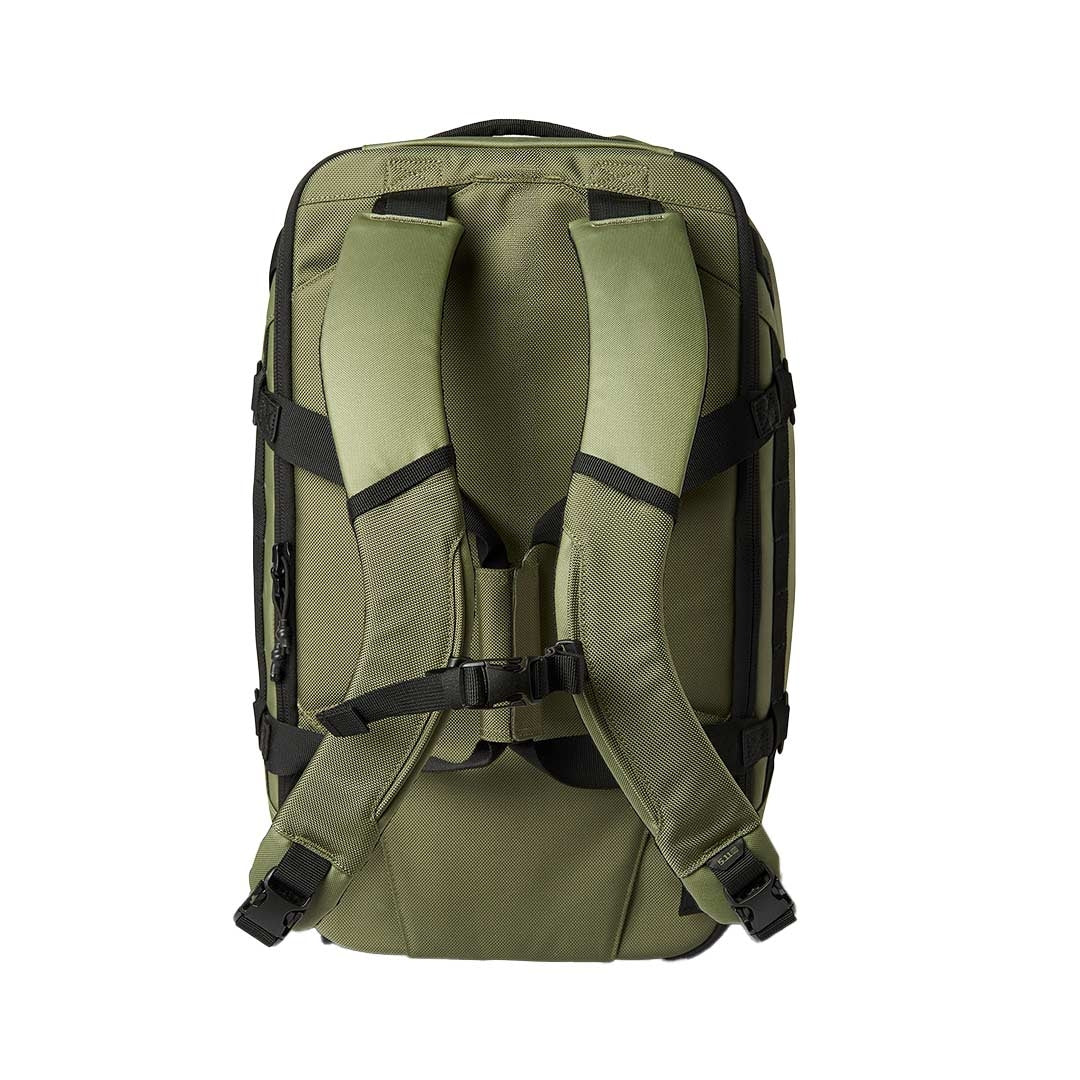 Sac de voyage AllHaula Duffel 45 L 5.11 Tactical bretelles escamotables rabat tempête