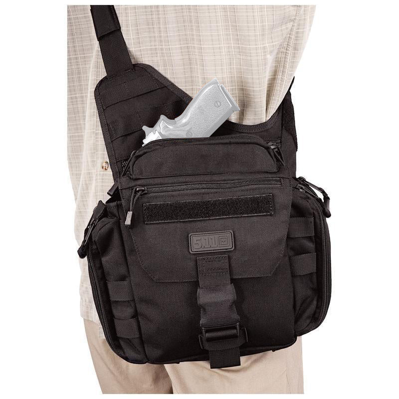 Sacoche 5.11 Tactical Push Pack bandoulière compatible ceinturon avec poches organisées