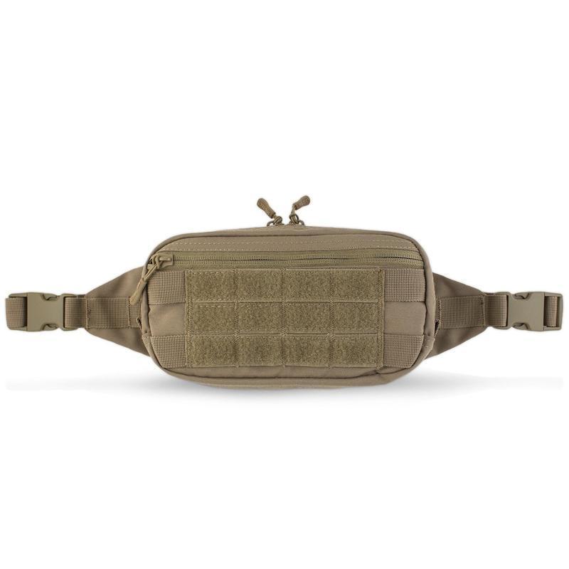 Sacoche banane Mil-Tec Fanny Pack à ceinture en polyester avec fixations MOLLE en façade et poche filet intérieure