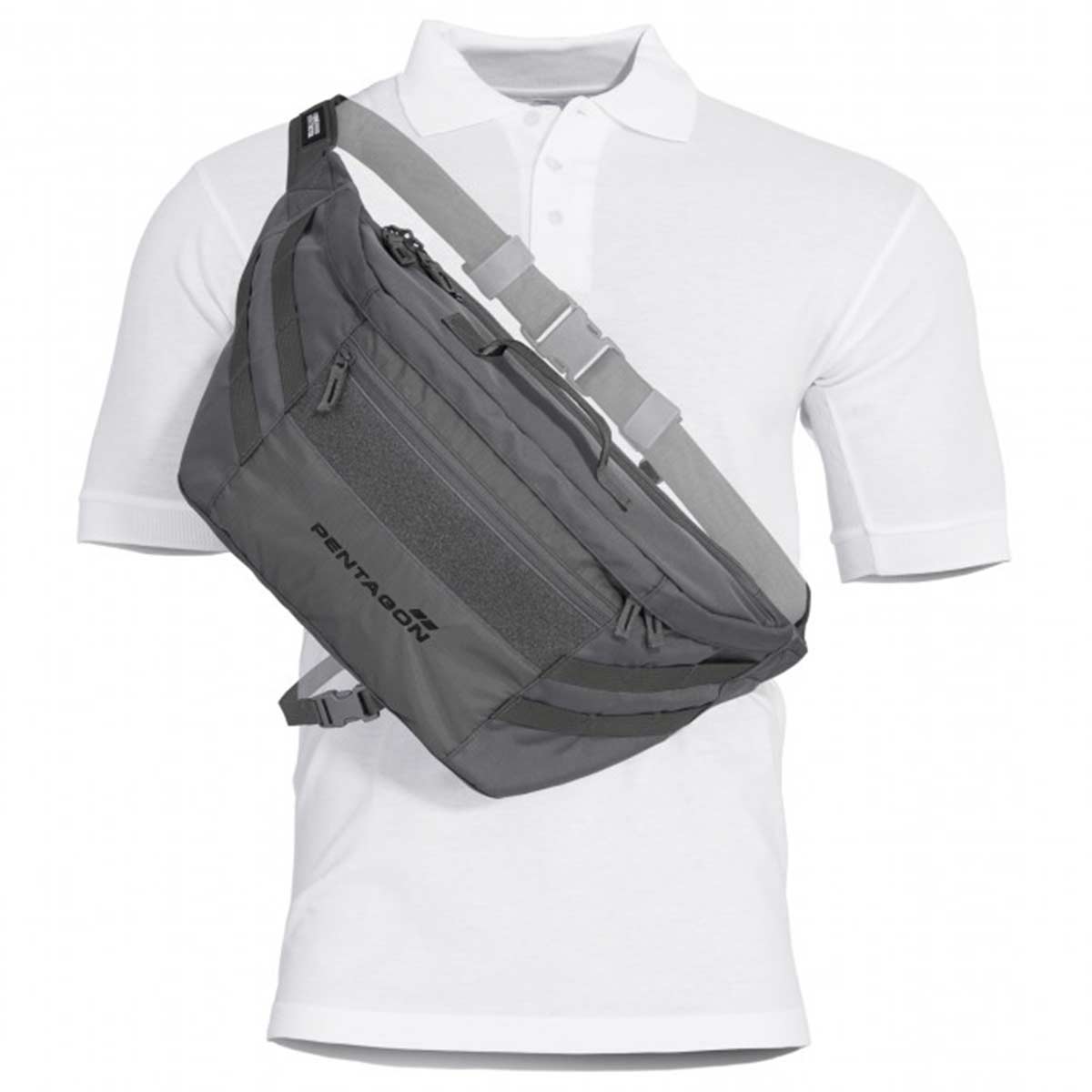 Sacoche de dissimulation Pentagon Telamon en polyester 600D 8,5 L à compartiment arme et poche documents