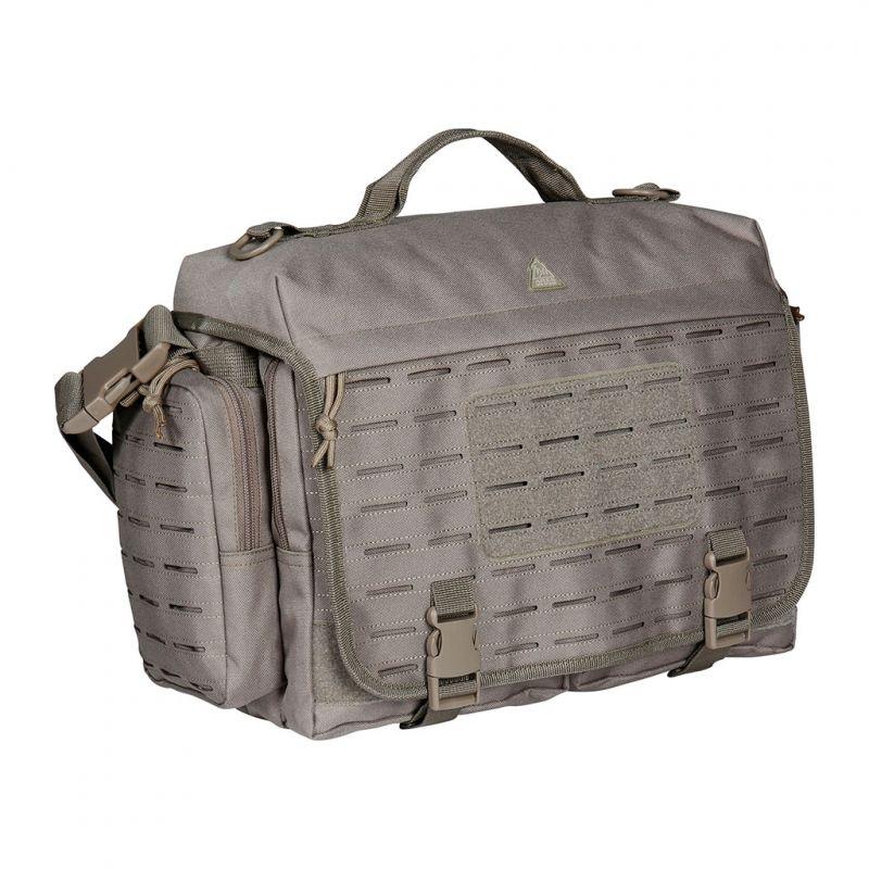 Sacoche reporter Ares Tactical Report avec compartiment ordinateur molletonné et étui carte état-major