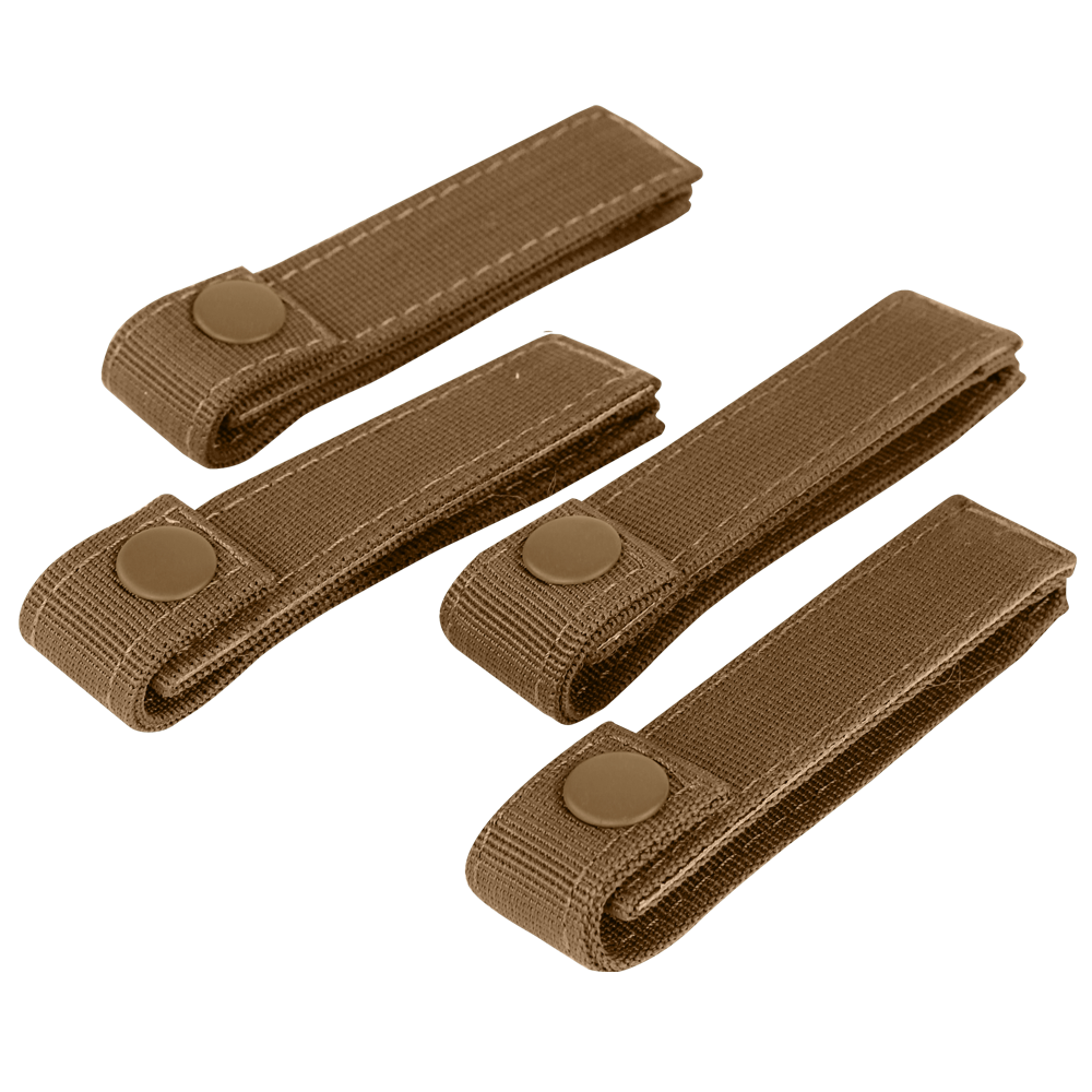 Sangles MOLLE Condor Mod Straps 10 cm lot de quatre fermeture à pression