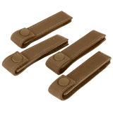 Sangles MOLLE Condor Mod Straps 10 cm lot de quatre fermeture à pression