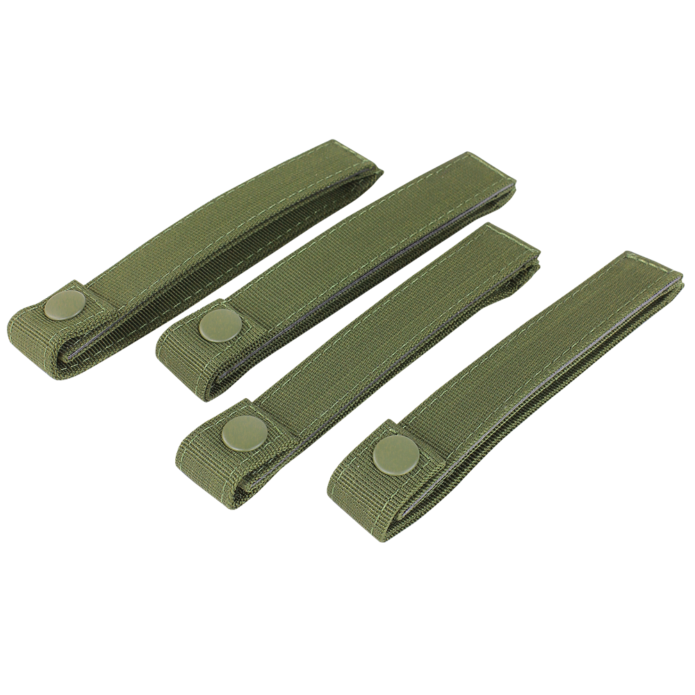 Sangles MOLLE Condor Mod Straps 15 cm lot de quatre fermeture à pression