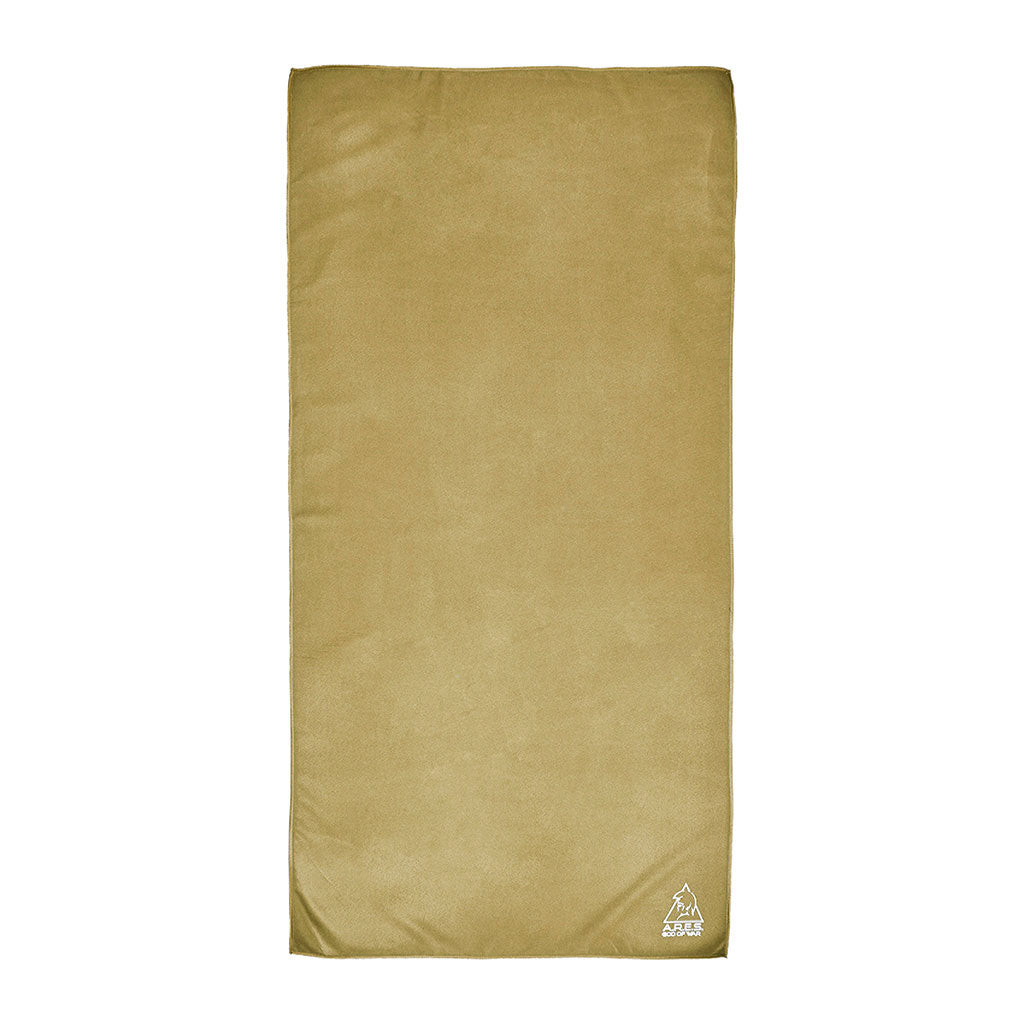 Serviette en microfibre Ares à séchage rapide, formats 100 × 50 et 130 × 80 cm