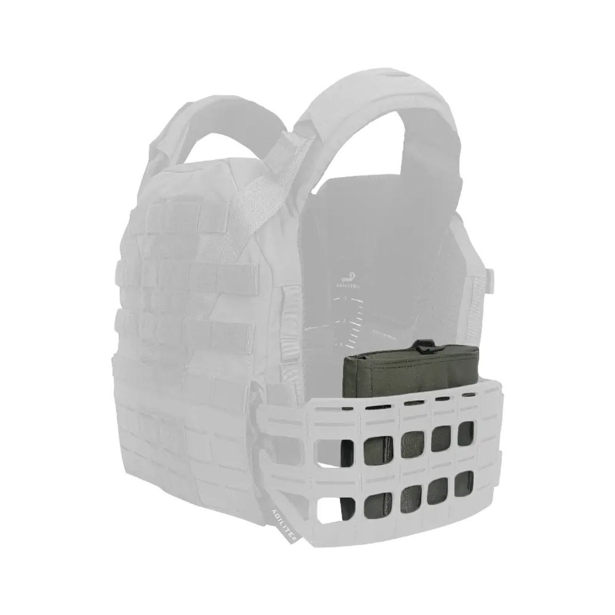 Support de porte-plaque latéral Agilite Flank™