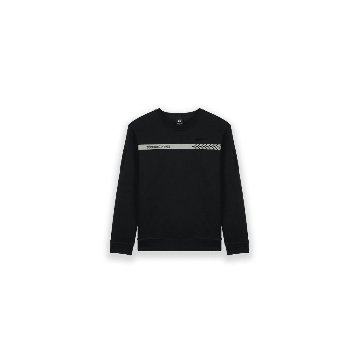 Sweat de sécurité privée GK Safetek 320 g/m² polycoton emplacement RIO bords-côtes