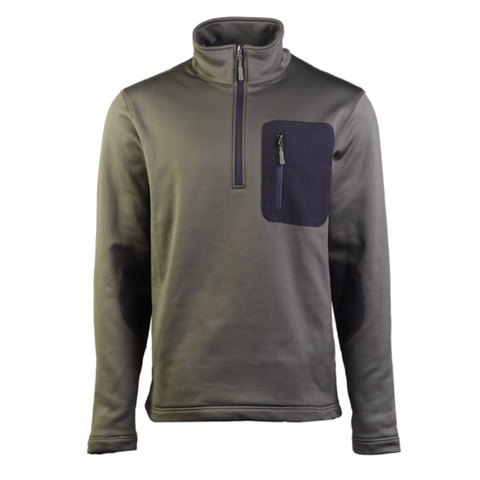 Sweat polaire Mil-Tec stretch zippé avec renforts aux coudes et à la poitrine