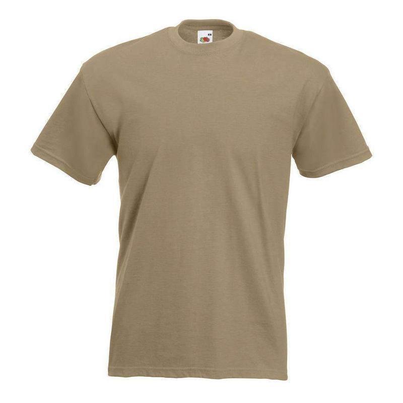 T-shirt Fruit Of The Loom Valueweight T 100% coton