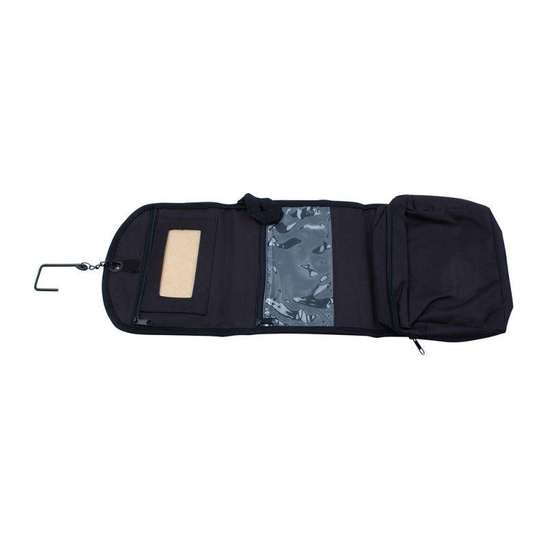 Trousse de toilette Ares TTOPS PM en polyester 600D, imperméable, 11 poches et miroir incassable