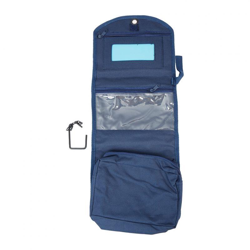 Trousse de toilette Ares TTOPS PM en polyester 600D, imperméable, 11 poches et miroir incassable