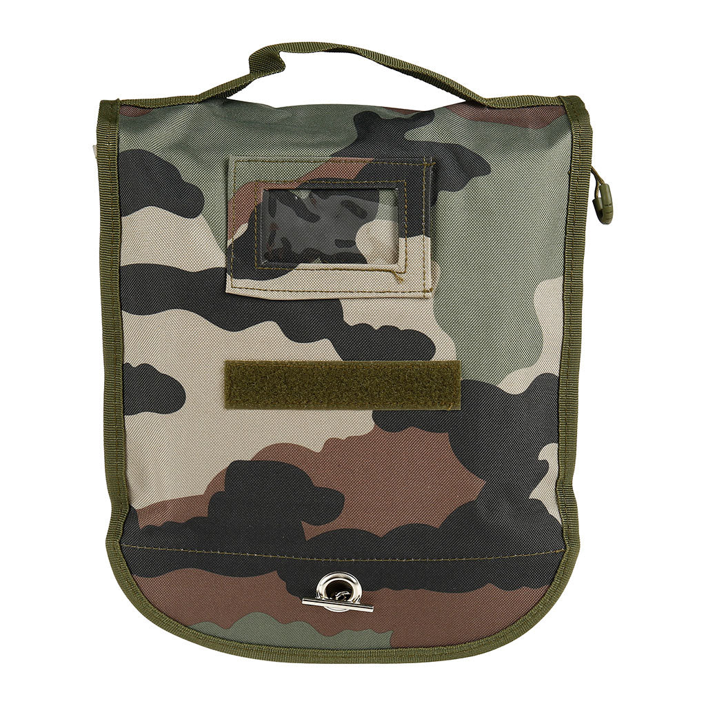 Trousse de toilette Ares TTOPS grand modèle à 12 poches avec crochet de suspension