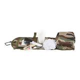 Trousse de toilette Ares TTOPS petit modèle garnie pour déplacement et camp court