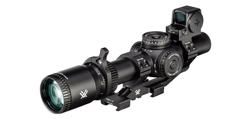Vortex Pack - Lunette Venom + Point Rouge Venom + Montage grossissement 1-6 x 24 mm