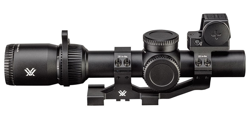 Vortex Pack - Lunette Venom + Point Rouge Venom + Montage grossissement 1-6 x 24 mm