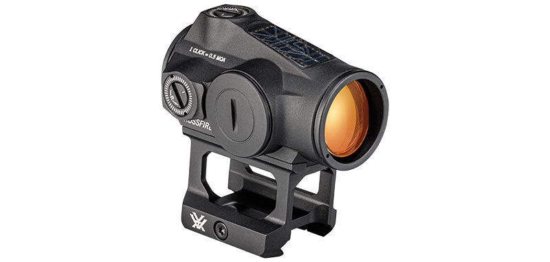 Vortex Crossfire II Red Dot Solar grossissement x1 x 25 mm réticule Dot (2MOA)