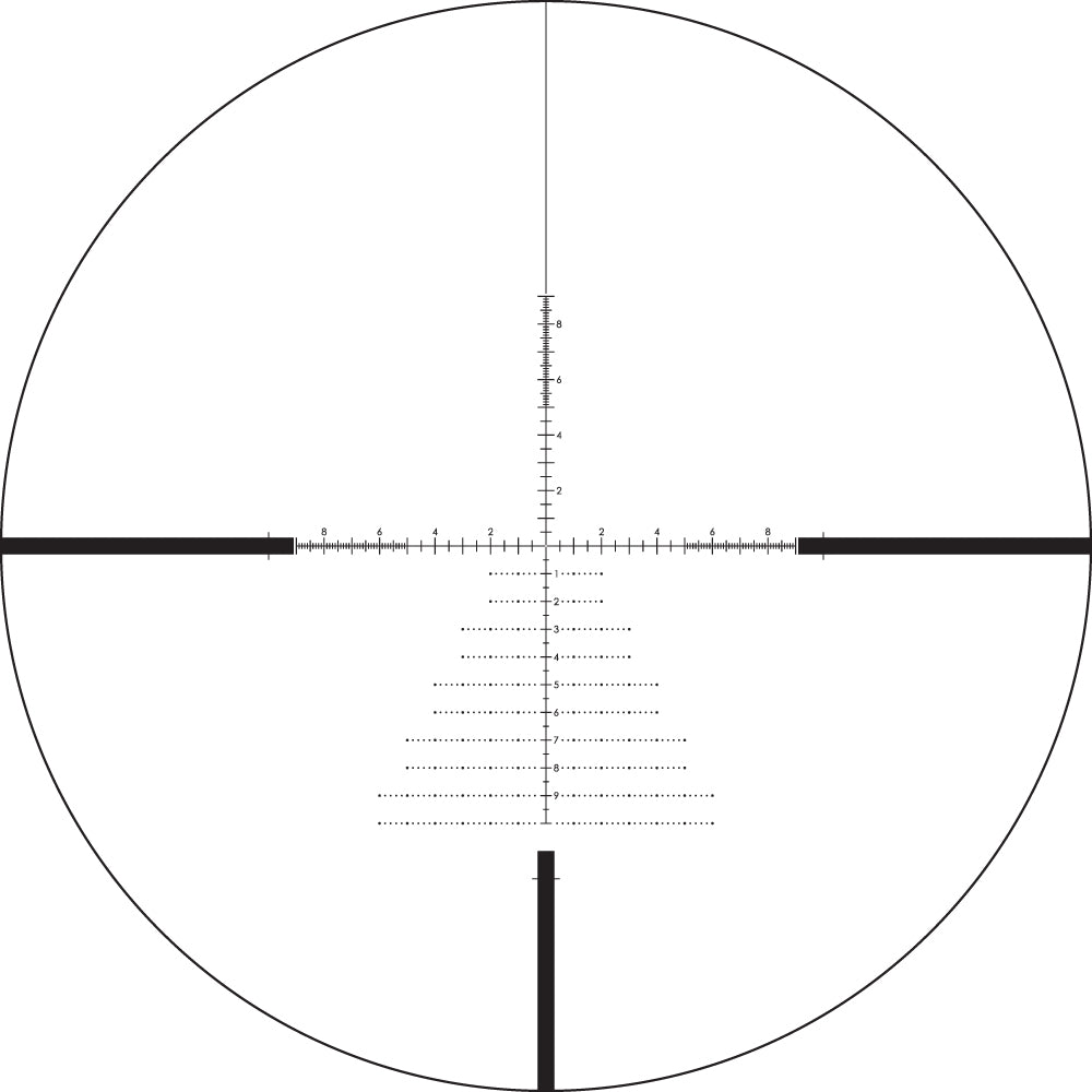 Vortex Diamondback Tactical 6-24x50 grossissement 6-24 x 50 mm champ 6 m - 1,50 m à 100 mètres