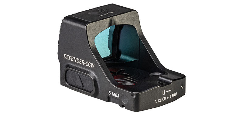 Vortex Point Rouge Defender-CCW grossissement x1 réticule Red Dot 6 MOA