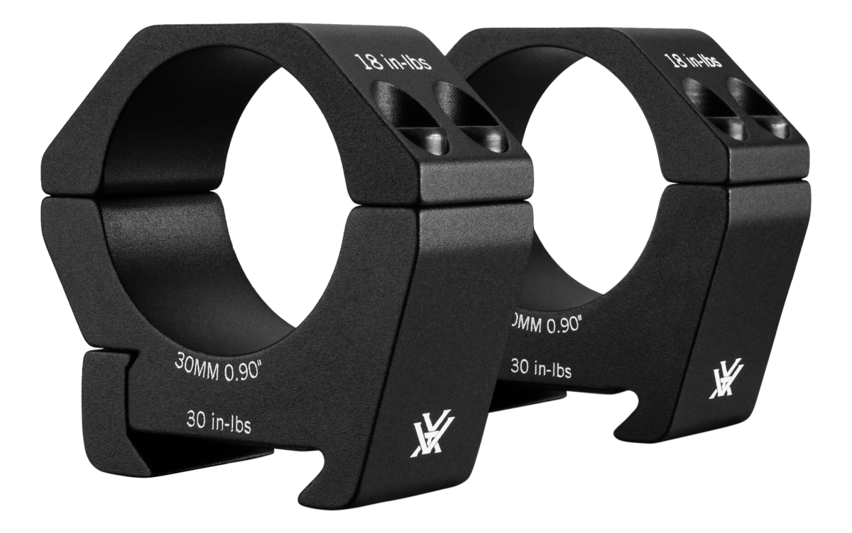 Colliers 30mm Vortex Sport 80 g pour la reprise d'optique sur rail, sans usinage