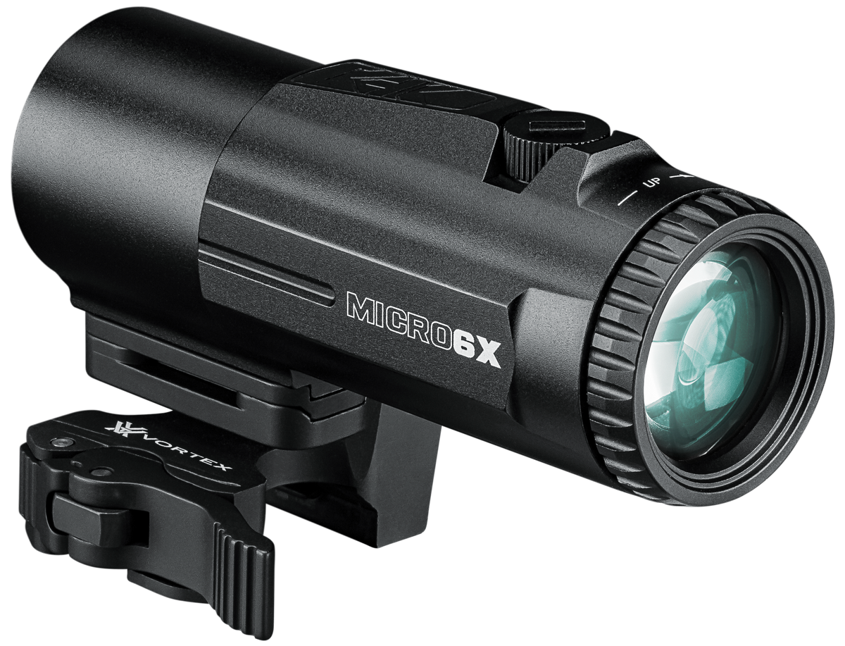 Vortex Micro Magnifier grossissement 6 309 g pour allonger la portée utile d'un viseur à point rouge