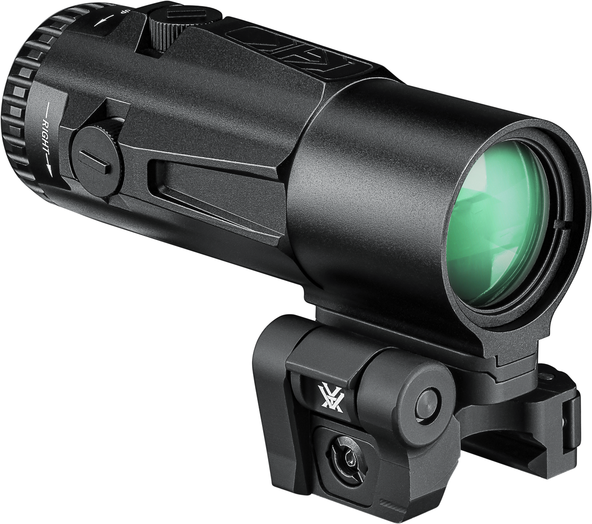 Vortex Micro Magnifier grossissement 6 309 g pour allonger la portée utile d'un viseur à point rouge