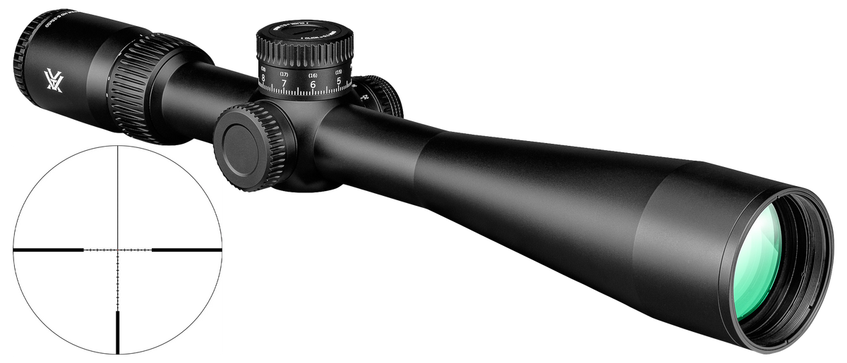 Vortex Viper HD 5-25x50 grossissement 5-25 x 50 mm champ 6,69 m- 1,31 m à 100 mètres