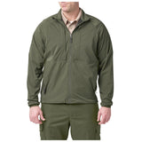 Veste coupe-vent LT extensible 5.11 Tactical longueur service à panneaux respirants
