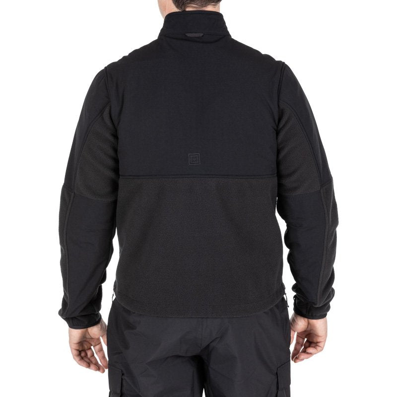 Veste polaire Tactical Fleece 2.0 5.11 Tactical empiècements N6 compatible parka