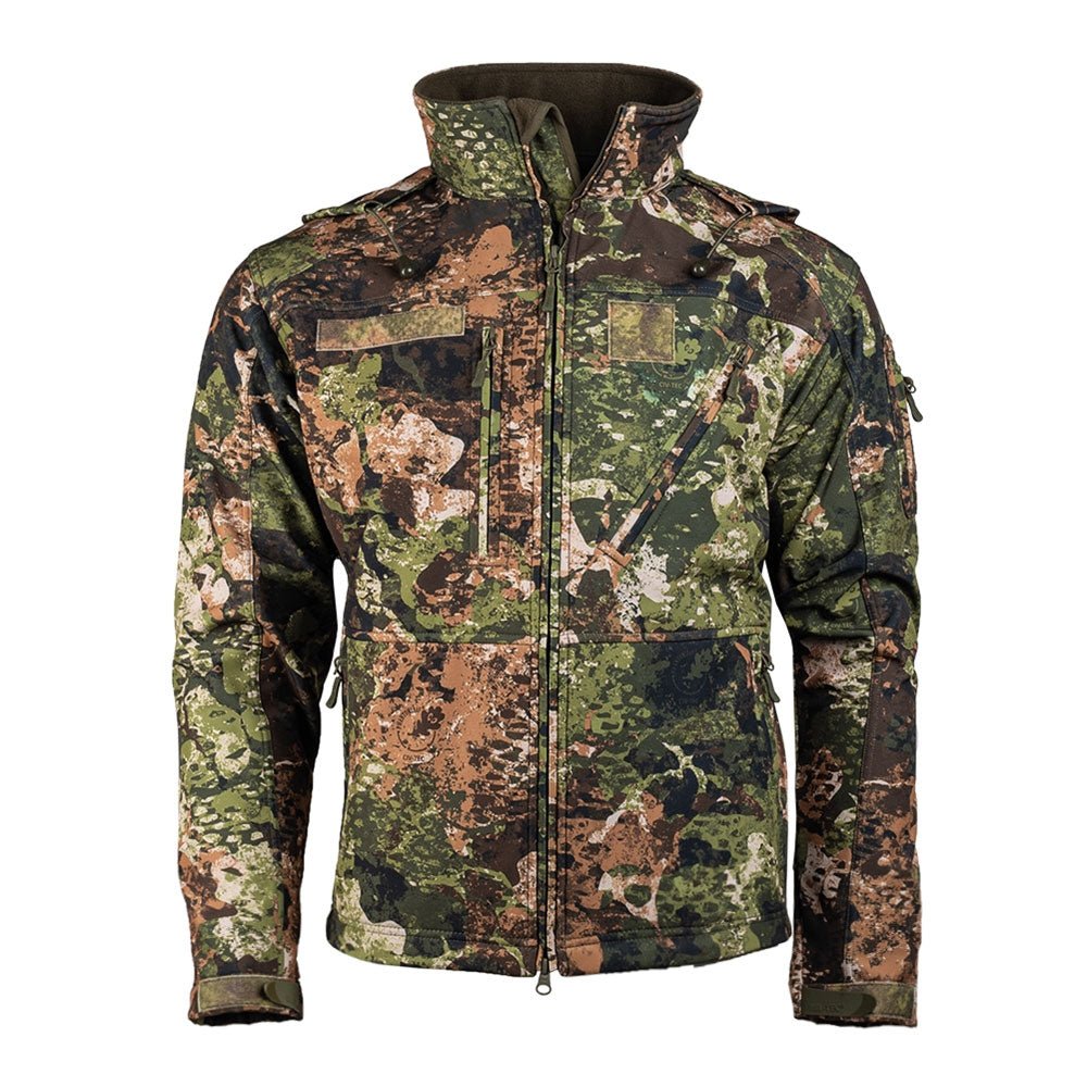 Veste softshell Mil-Tec SCU14 CIV-TEC laminé 3 couches polyester-élasthanne membrane respirante colonne 5 000 mm
