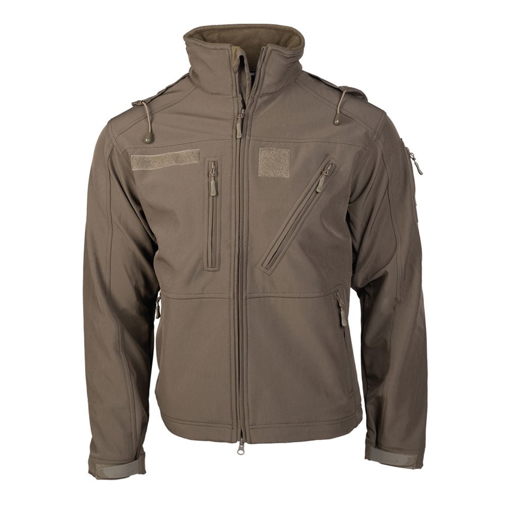 Veste softshell Mil-Tec SCU14 avec membrane respirante et doublure polaire