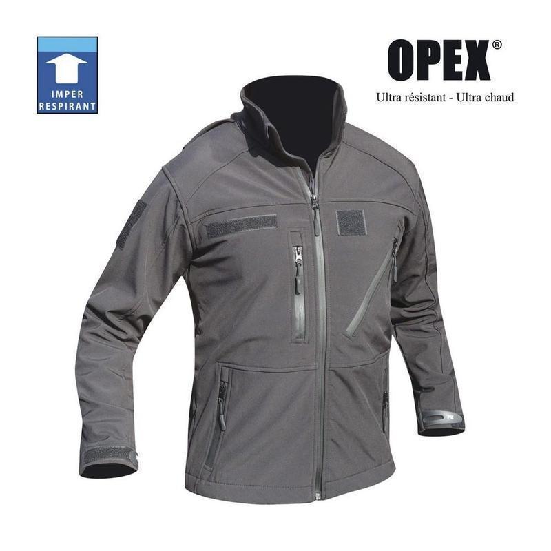 Veste softshell Opex 3 couches à membrane 8 000 mm avec 6 poches à glissière