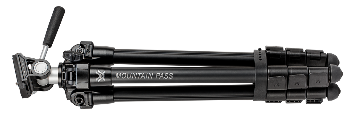 Vortex Trépied aluminium Mountain Pass 1,4 kg pour l'observation stabilisée en poste fixe