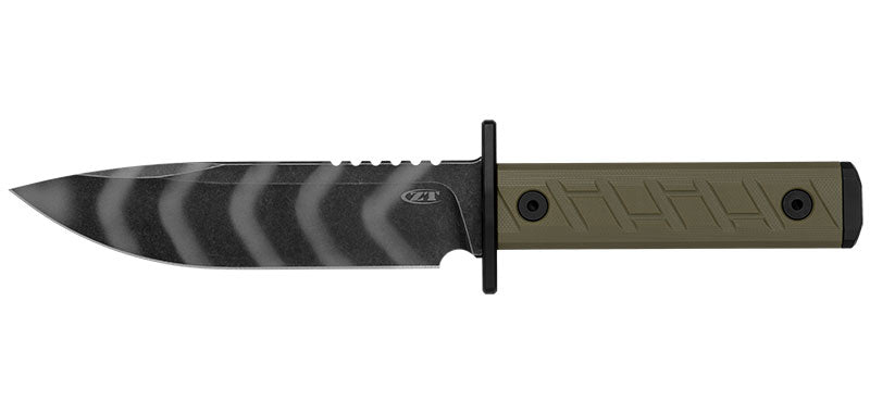 Couteau à lame fixe Zero Tolerance Modèle 0006 édition limitée acier CPM 3-V lame 152 mm