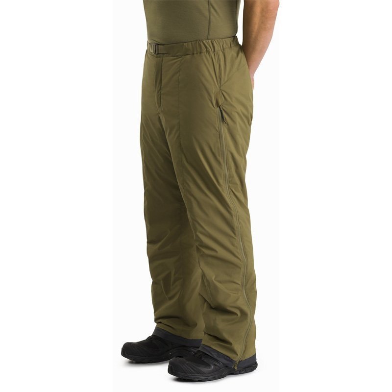 Pantalon chaud Arc'teryx LEAF Atom LT Pant Gen 2 isolant compressible à glissières complètes