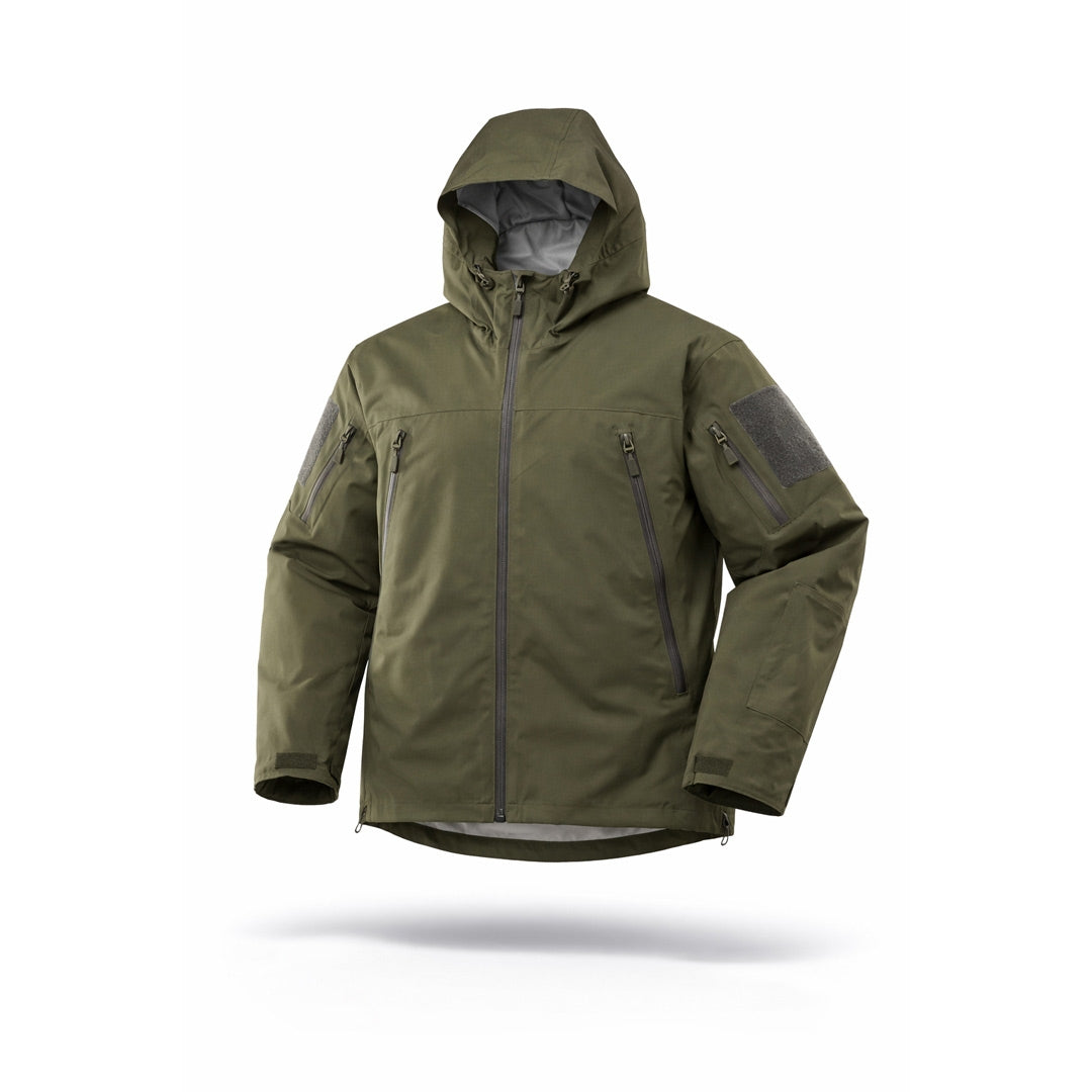 Veste de pluie Arktis A404 Stealth Jacket laminé trois couches Pertex Shield