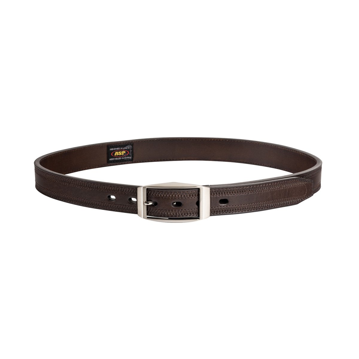Ceinture ASP Agent en cuir deux épaisseurs hauteur 3,175 cm à boucle interchangeable