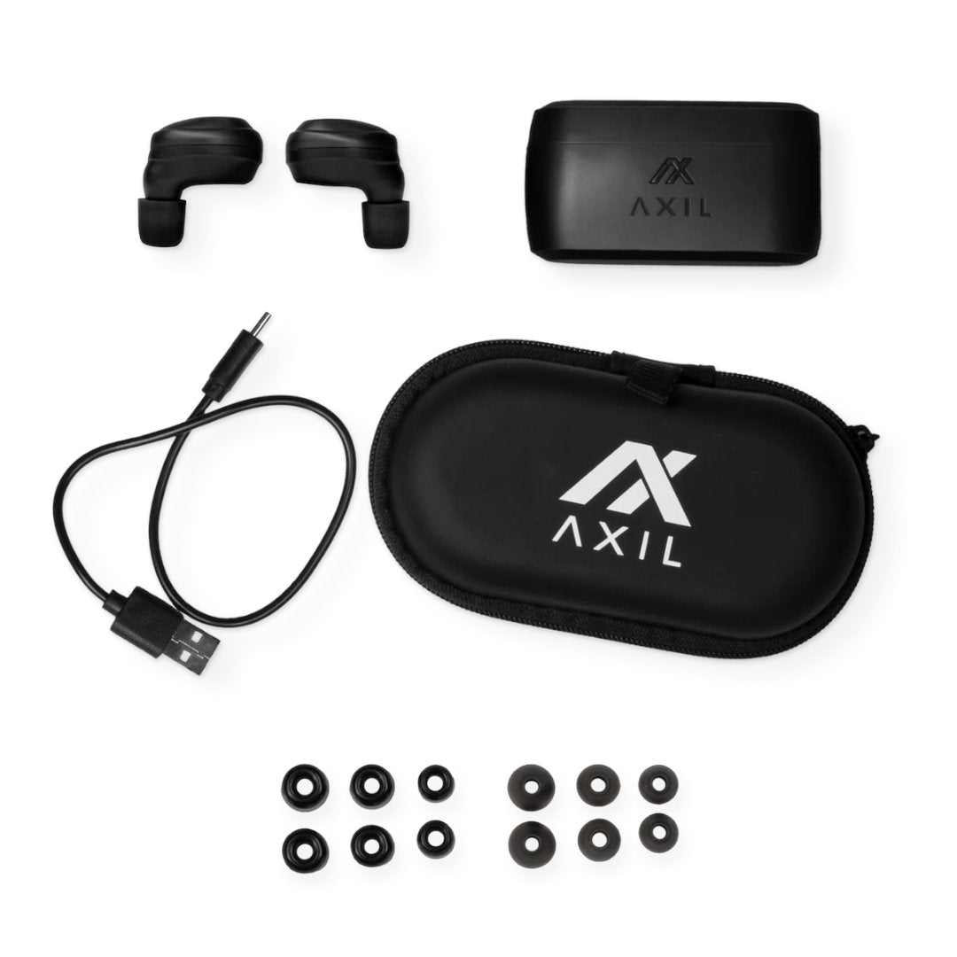 Oreillettes de protection auditive AXIL XCOR PRO 27 à 29 dB SNR Bluetooth 5.2 et appels