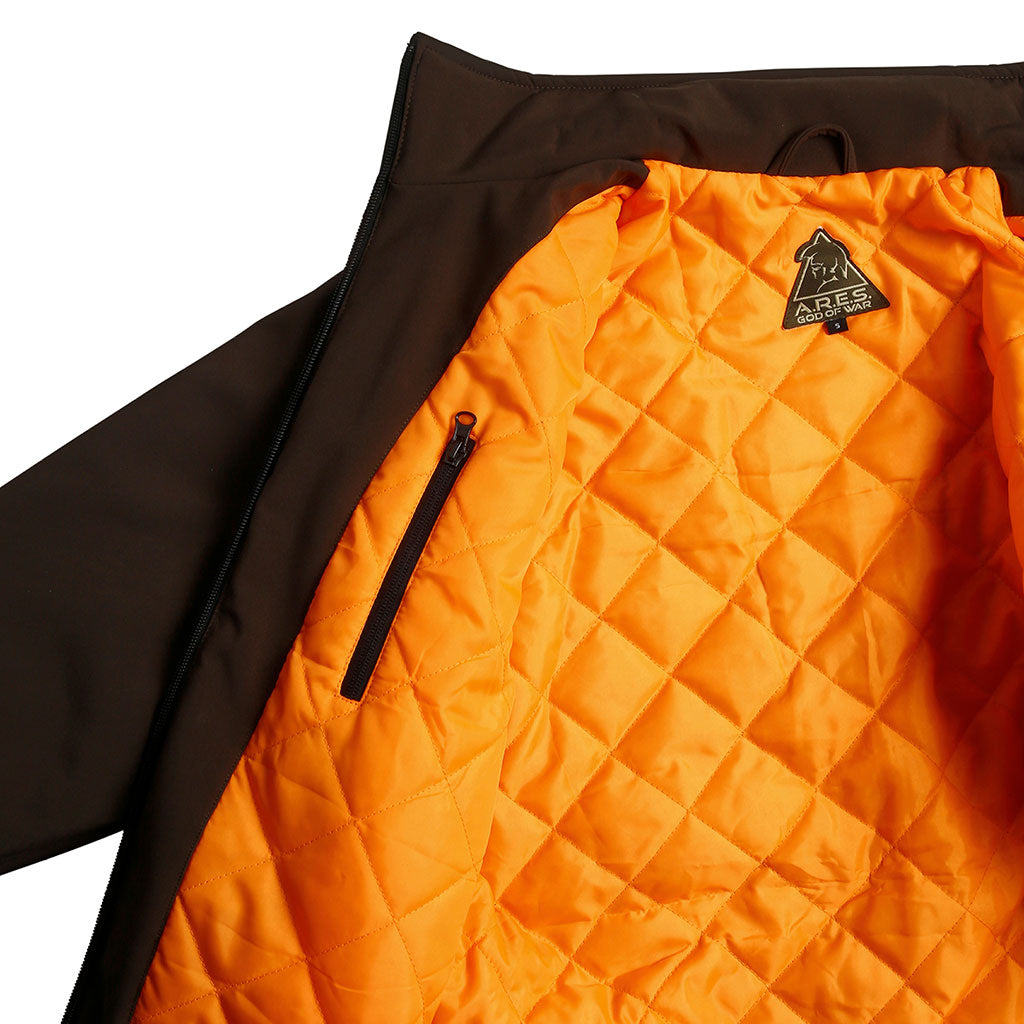 Blouson bomber Ares Trex softshell membrané 10 000 mm matelassage thermique