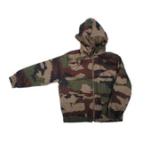Blouson enfant Ares à capuche amovible, fermeture à glissière et poche de manche
