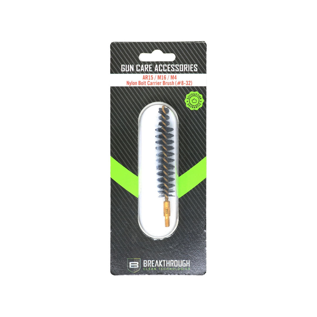 Écouvillon de canon Breakthrough en nylon rigide renforcé filetage 8-32 treize calibres