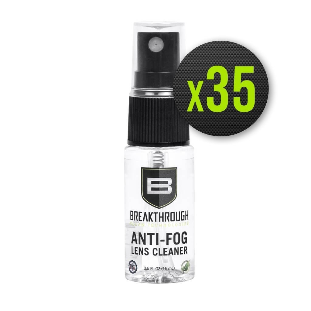 Traitement antibuée Breakthrough sans alcool et antistatique pour optiques et verres