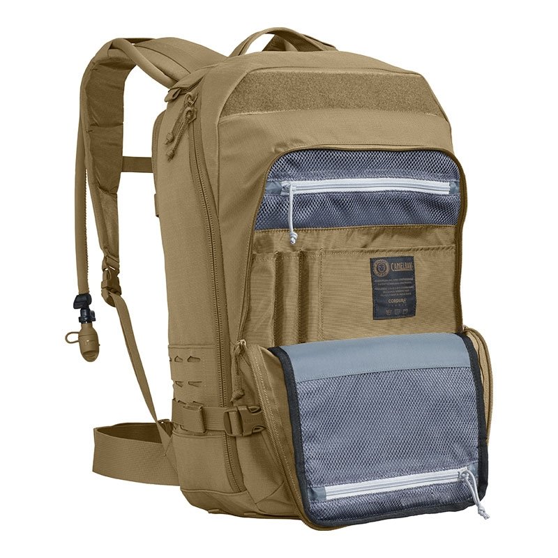 Sac à dos Motherlode Camelbak 40 L réservoir Crux 3 L Cordura 500D et panneau MOLLE