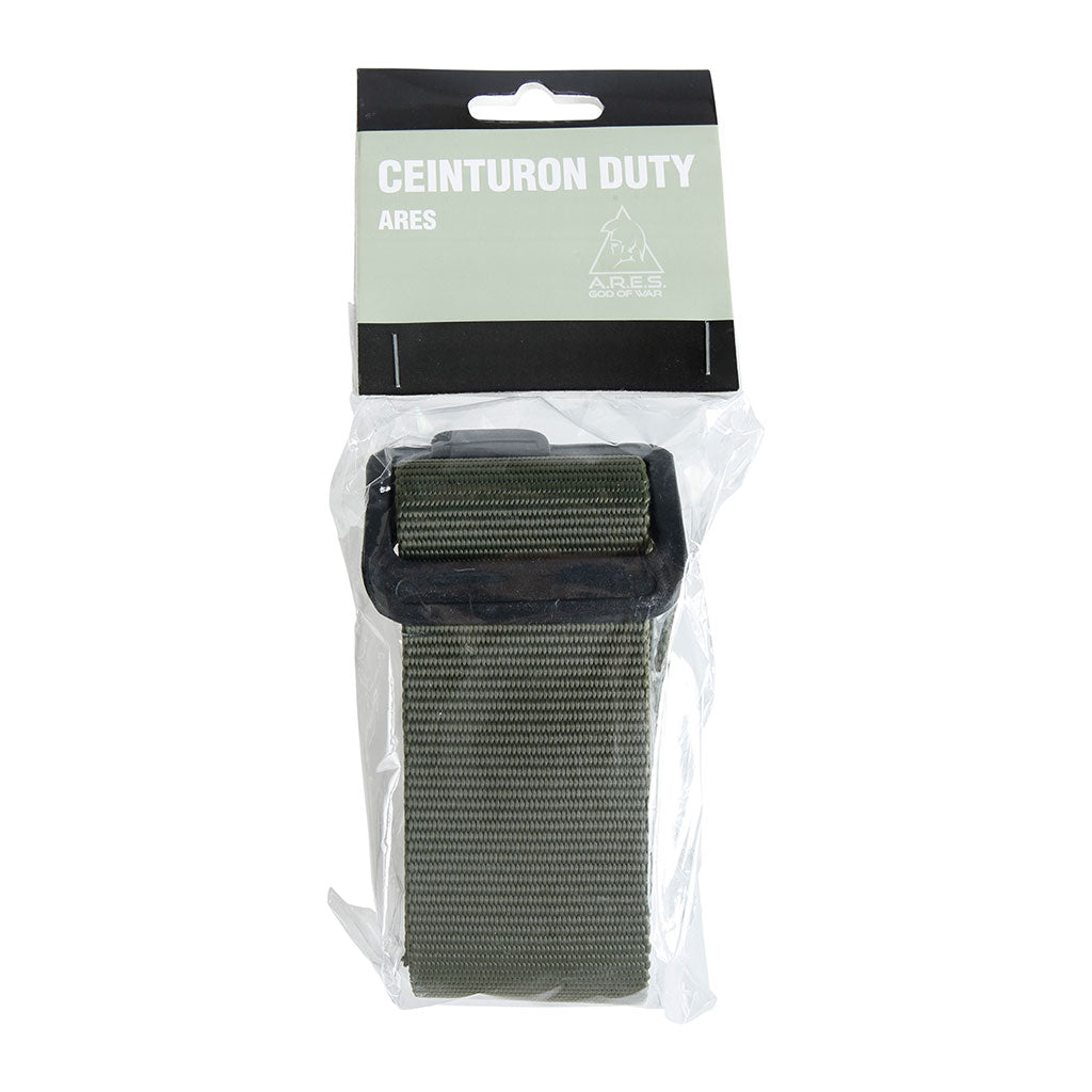 Ceinturon tactique Ares Duty largeur 48 mm longueur 120 cm à boucle synthétique recoupable